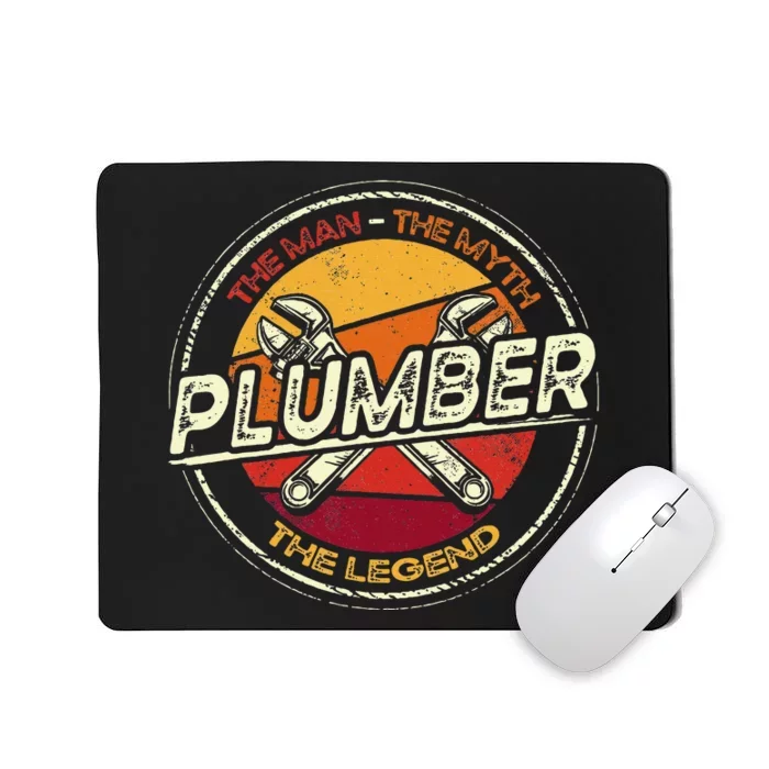 Funny Plumbing Saying Pipefitter & Plumber Mousepad