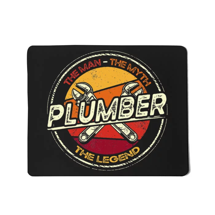 Funny Plumbing Saying Pipefitter & Plumber Mousepad