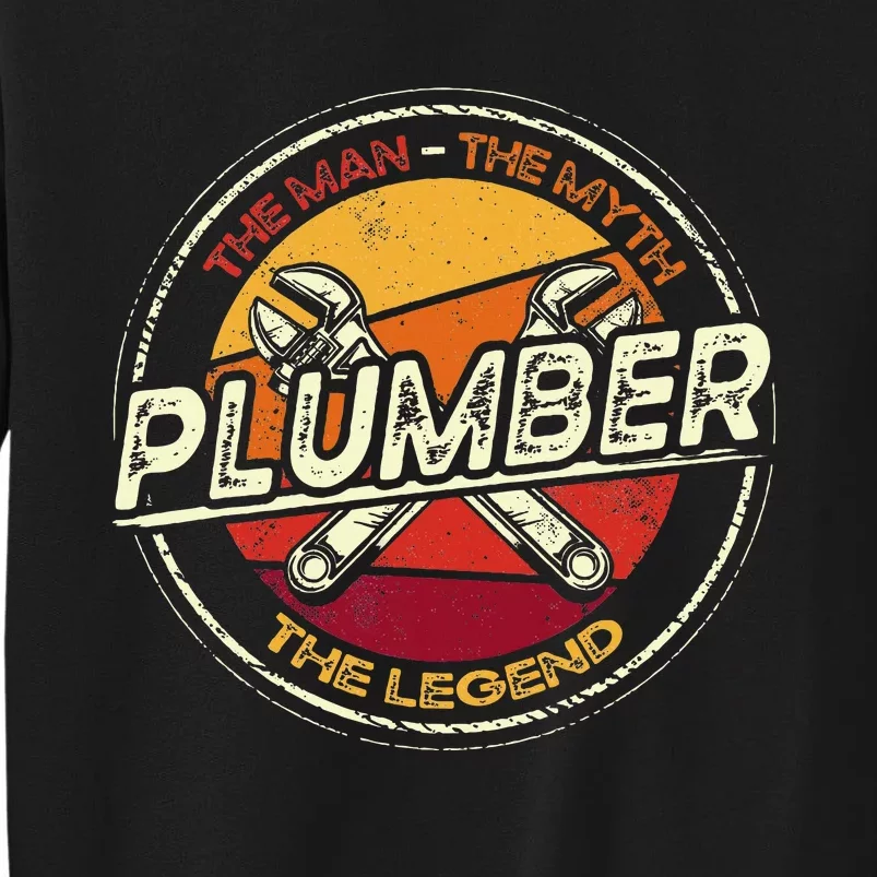 Funny Plumbing Saying Pipefitter & Plumber Tall Sweatshirt