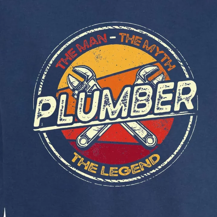 Funny Plumbing Saying Pipefitter & Plumber Garment-Dyed Sweatshirt