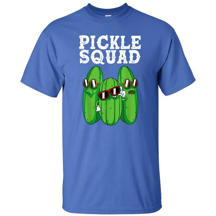 Funny Pickle Squad Novelty Big Dill Gang Lover Gift Tall T-Shirt