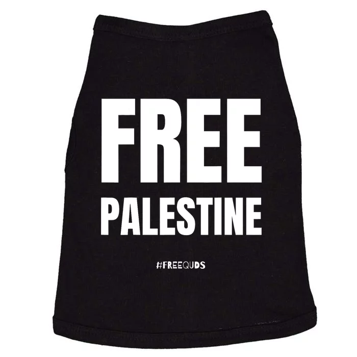 Free Palestine Support Palestine People Doggie Tank