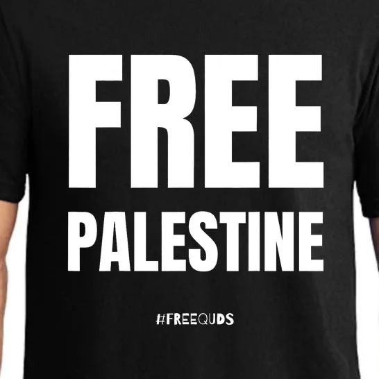 Free Palestine Support Palestine People Pajama Set