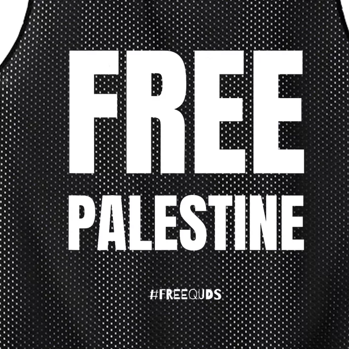 Free Palestine Support Palestine People Mesh Reversible Basketball Jersey Tank