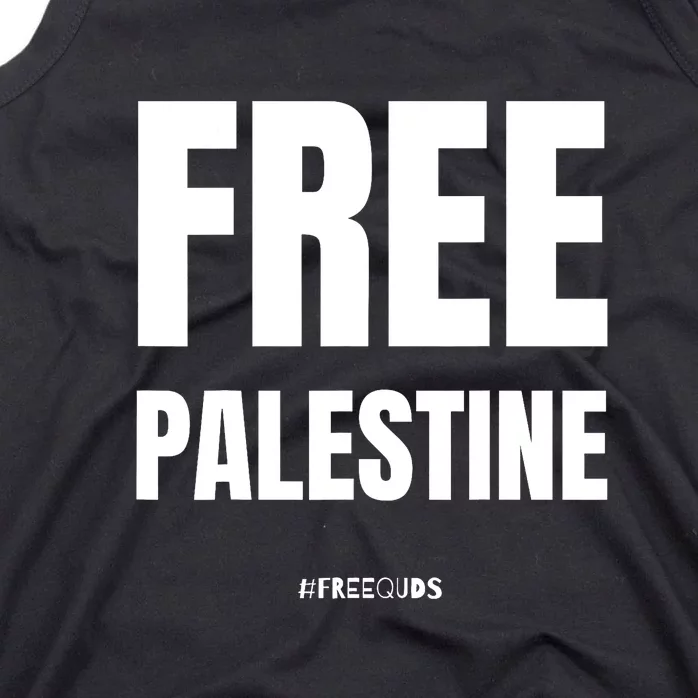 Free Palestine Support Palestine People Tank Top