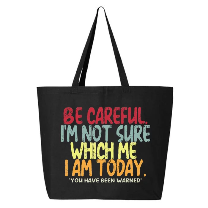 Funny Personality Sarcastic Morning Attitude 25L Jumbo Tote