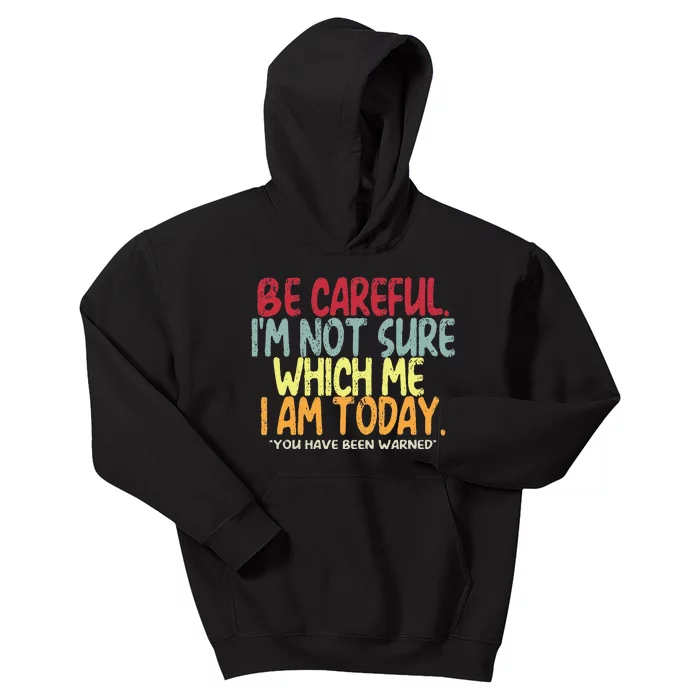 Funny Personality Sarcastic Morning Attitude Kids Hoodie