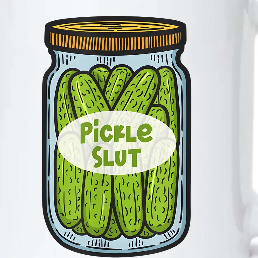 Funny Pickle Slut For Dill And Pickle Lover Black Color Changing Mug