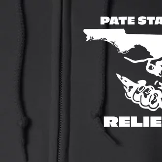 Florida Pate State Relief Full Zip Hoodie