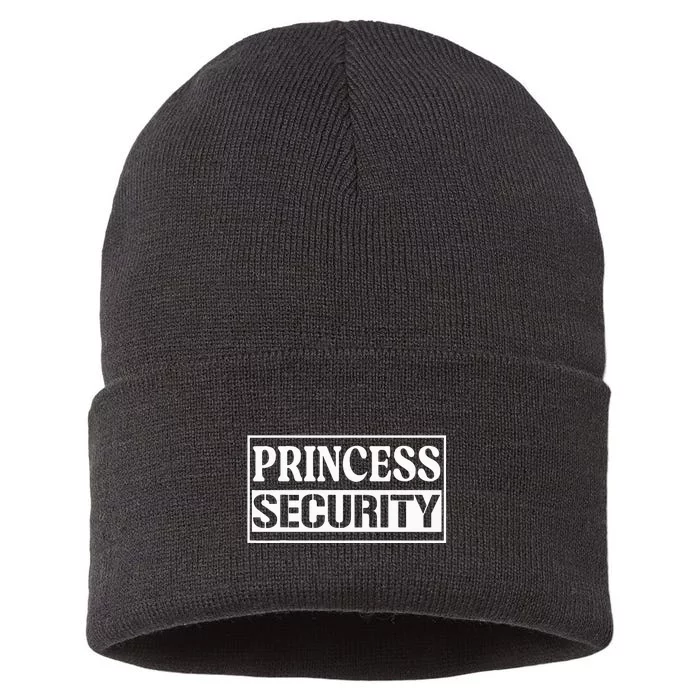 Funny Princess Security Party Costume Sustainable Knit Beanie