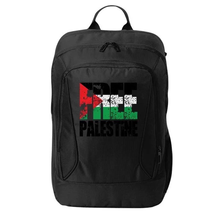 Free Palestine Support Palestine Gaza Jerusalem City Backpack