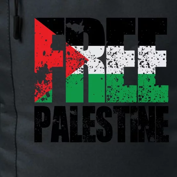 Free Palestine Support Palestine Gaza Jerusalem Daily Commute Backpack