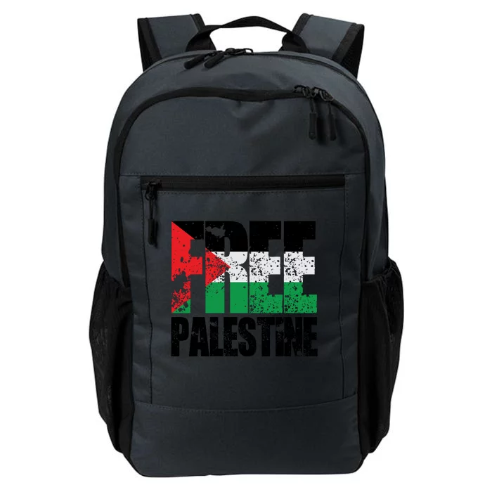 Free Palestine Support Palestine Gaza Jerusalem Daily Commute Backpack