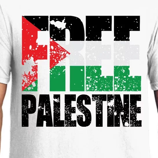 Free Palestine Support Palestine Gaza Jerusalem Pajama Set