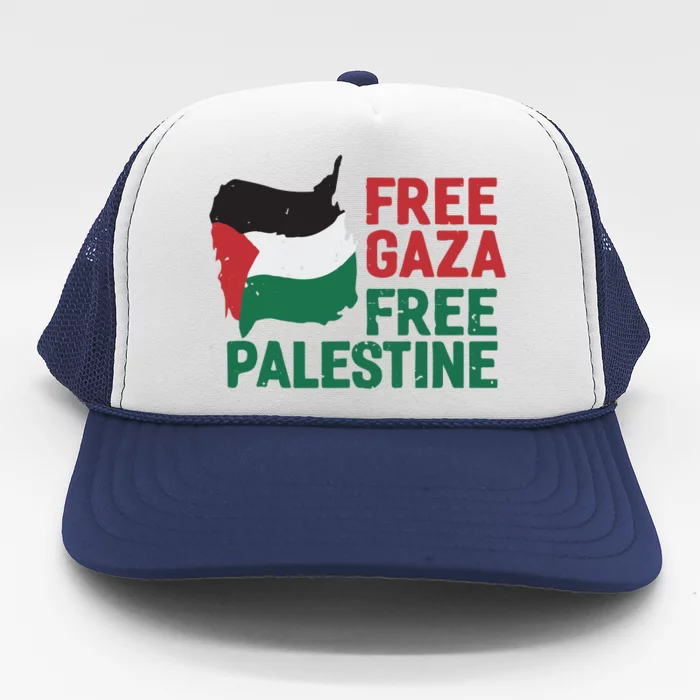 Free Palestine Stand With Palestine Activist Equality Trucker Hat