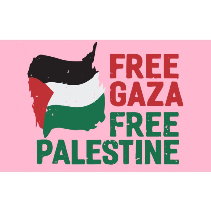 Free Palestine Stand With Palestine Activist Equality Bumper Sticker