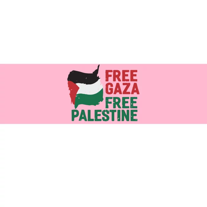 Free Palestine Stand With Palestine Activist Equality Bumper Sticker