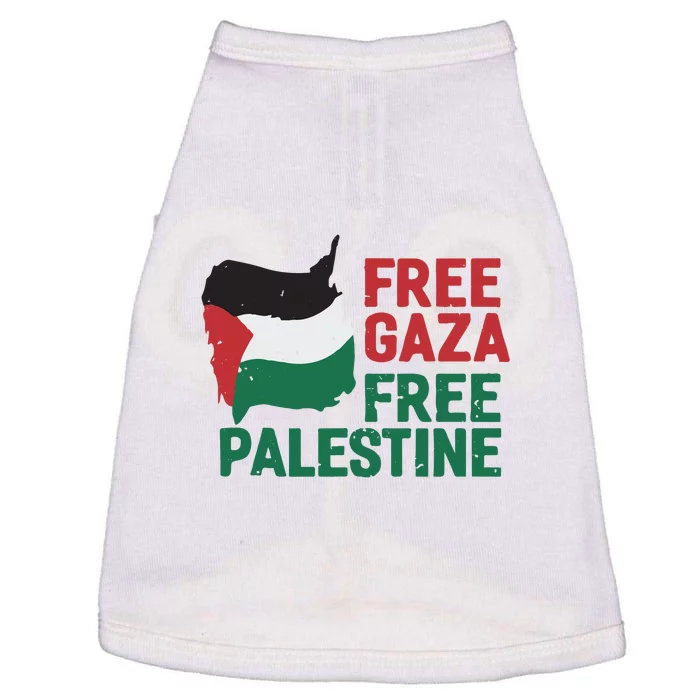 Free Palestine Stand With Palestine Activist Equality Doggie Tank