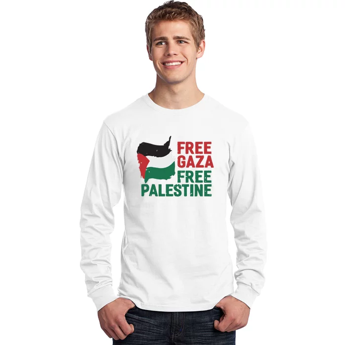 Free Palestine Stand With Palestine Activist Equality Long Sleeve Shirt