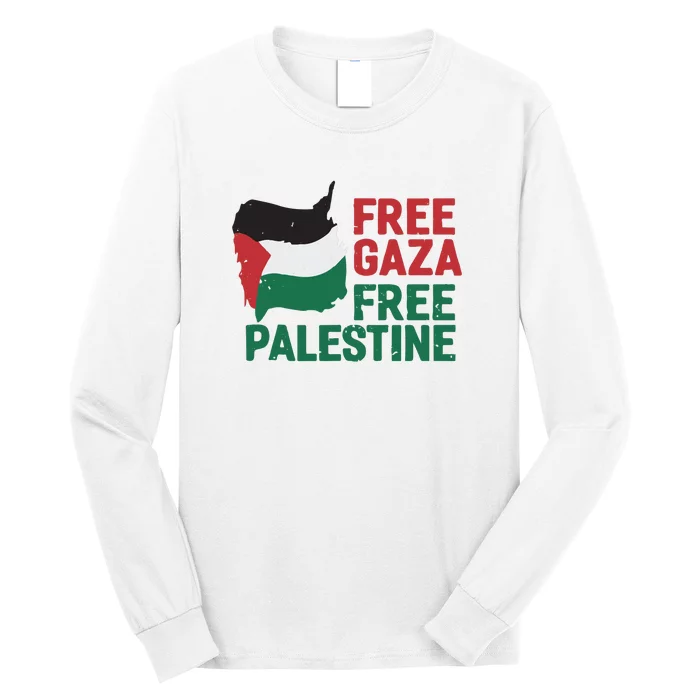 Free Palestine Stand With Palestine Activist Equality Long Sleeve Shirt