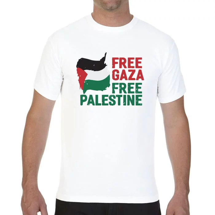 Free Palestine Stand With Palestine Activist Equality Comfort Colors T-Shirt