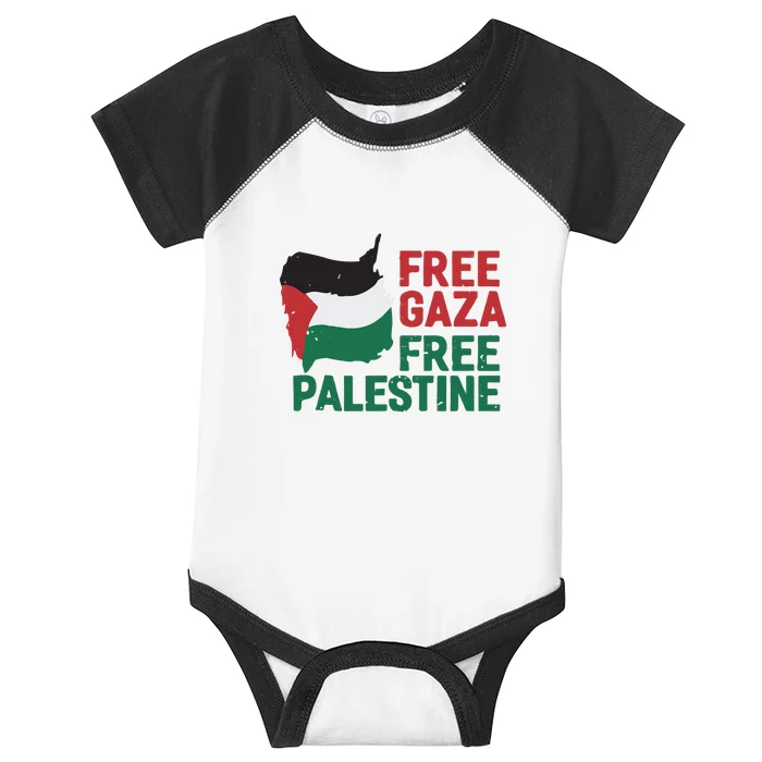 Free Palestine Stand With Palestine Activist Equality Infant Baby Jersey Bodysuit