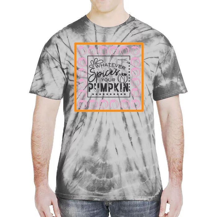 Falloween Pumpkin Spice Tie-Dye T-Shirt