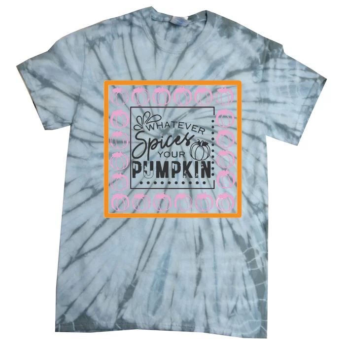 Falloween Pumpkin Spice Tie-Dye T-Shirt