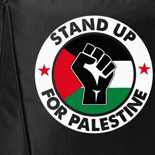 Free Palestine Stand up For Palestine City Backpack