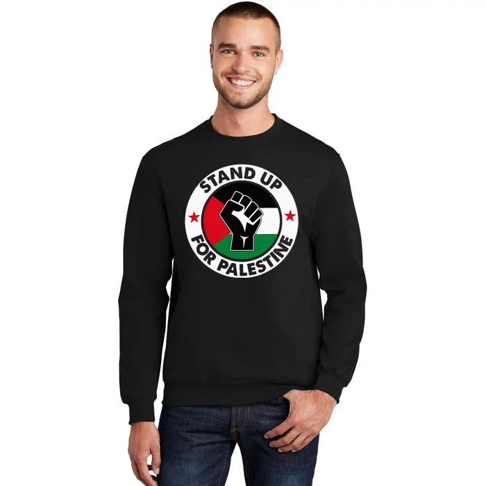 Free Palestine Stand up For Palestine Tall Sweatshirt