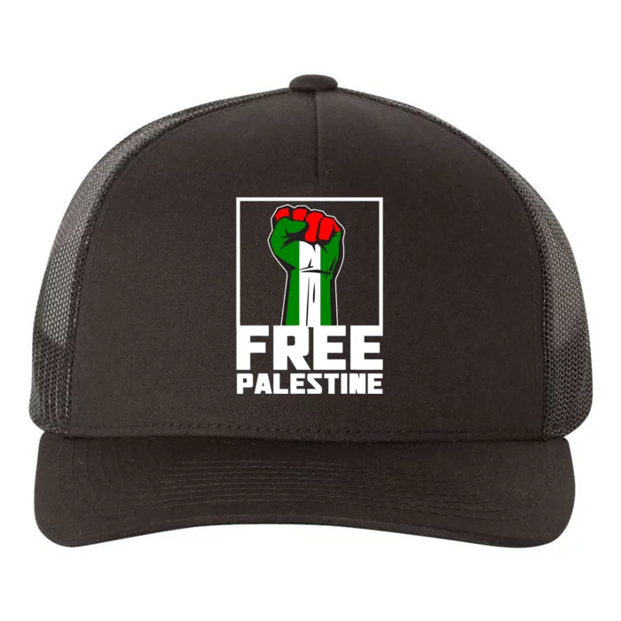 Free Palestine Support Palestine People Yupoong Adult 5-Panel Trucker Hat