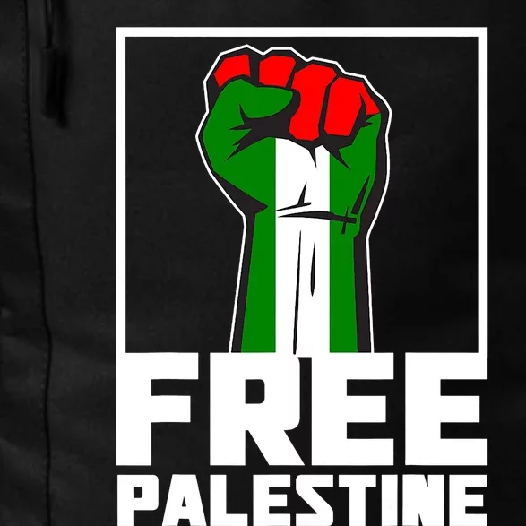 Free Palestine Support Palestine People Daily Commute Backpack