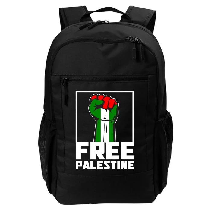 Free Palestine Support Palestine People Daily Commute Backpack