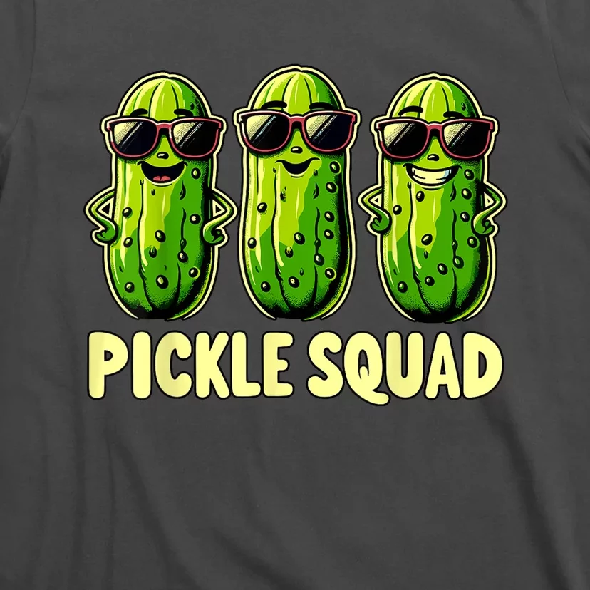 Funny Pickle Squad Dill Pickle Costume Vegan Pickle Crew Gift T-Shirt