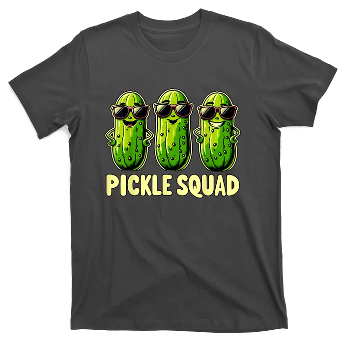 Funny Pickle Squad Dill Pickle Costume Vegan Pickle Crew Gift T-Shirt