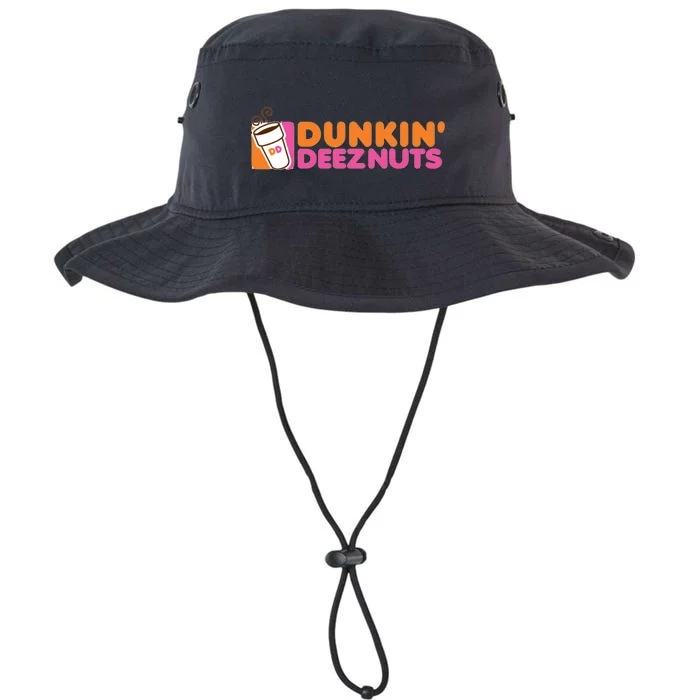 Funny Parody Spoof Dunkin' Deeznuts Design Legacy Cool Fit Booney Bucket Hat