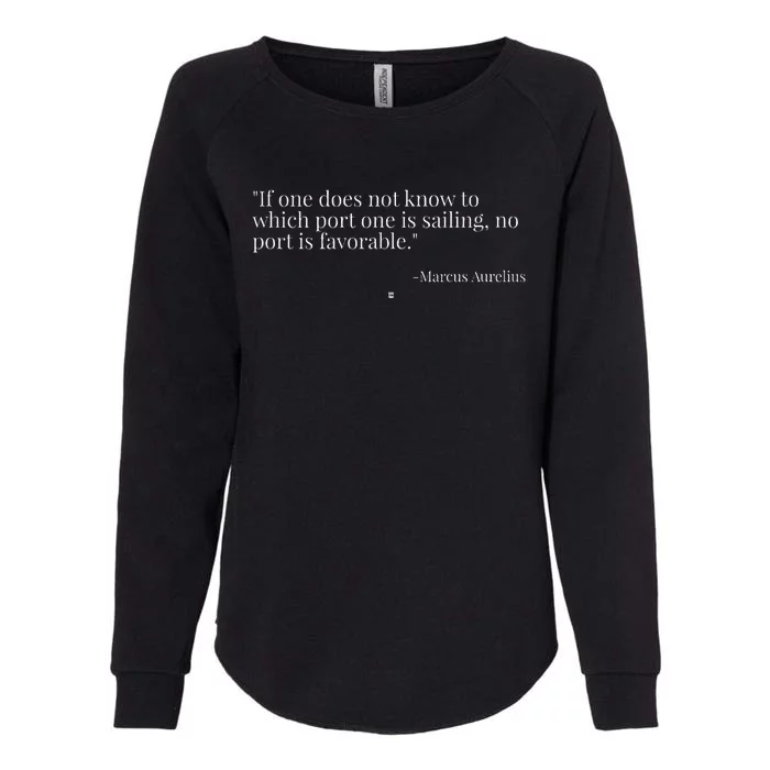 Favorable Port Stoic Womens California Wash Sweatshirt