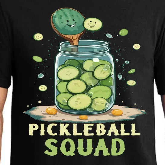 Funny Pickleball Squad Pajama Set