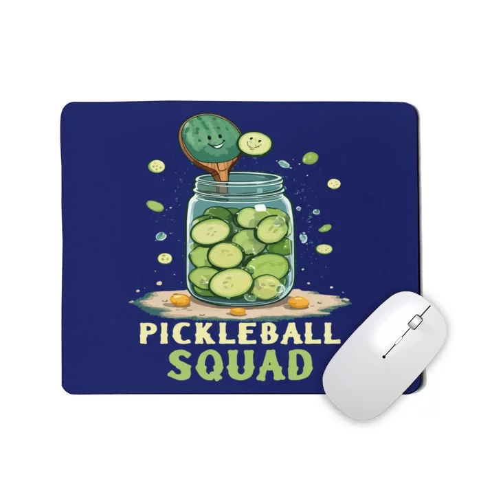 Funny Pickleball Squad Mousepad