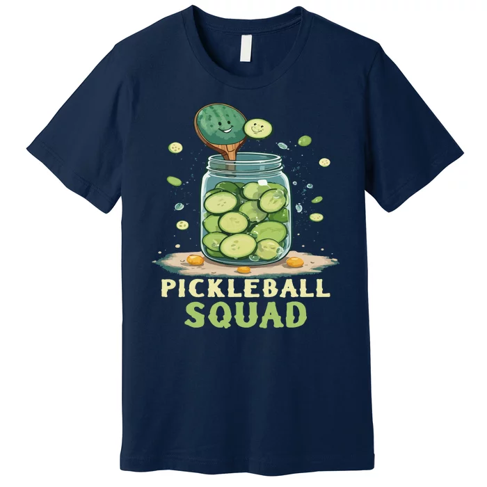 Funny Pickleball Squad Premium T-Shirt