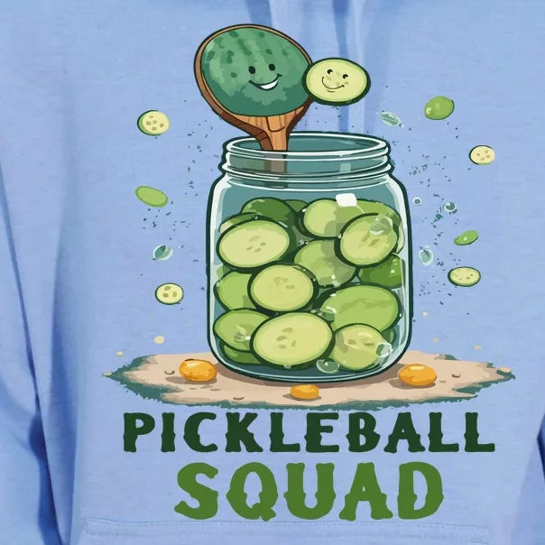 Funny Pickleball Squad Unisex Surf Hoodie