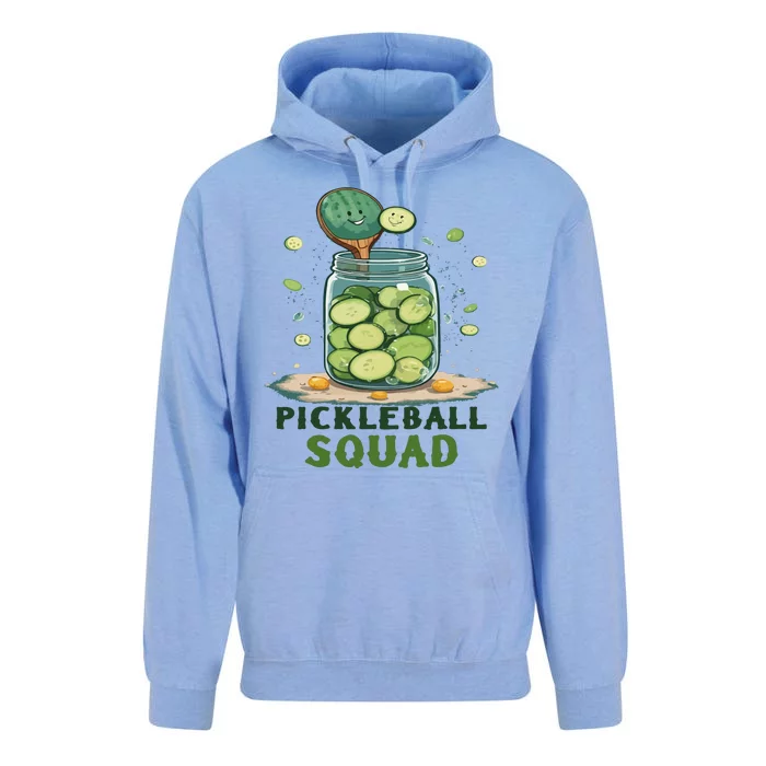 Funny Pickleball Squad Unisex Surf Hoodie