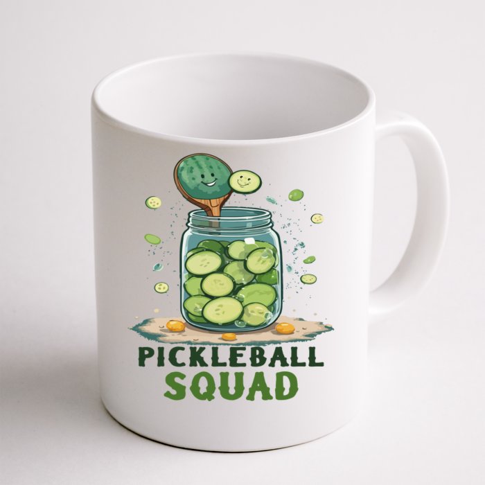 Funny Pickleball Squad Front & Back Coffee Mug