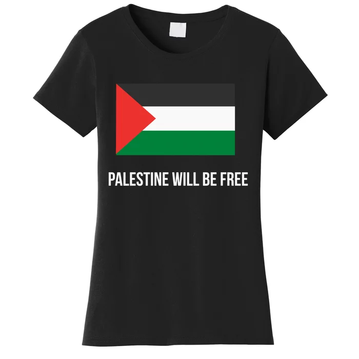 Free Palestine Strong Women's T-Shirt