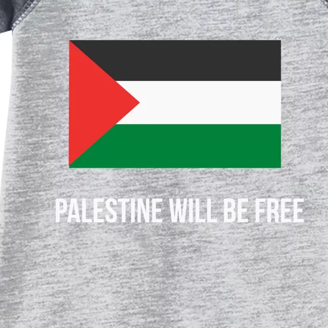 Free Palestine Strong Infant Baby Jersey Bodysuit