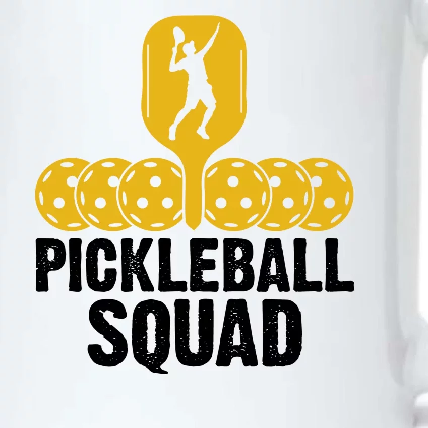 Funny Pickleball Squad Sport Gift Pickleball Player Black Color Changing Mug