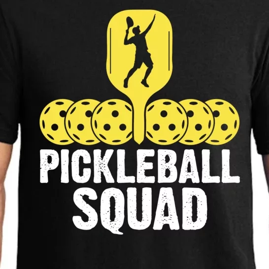 Funny Pickleball Squad Sport Gift Pickleball Player Pajama Set