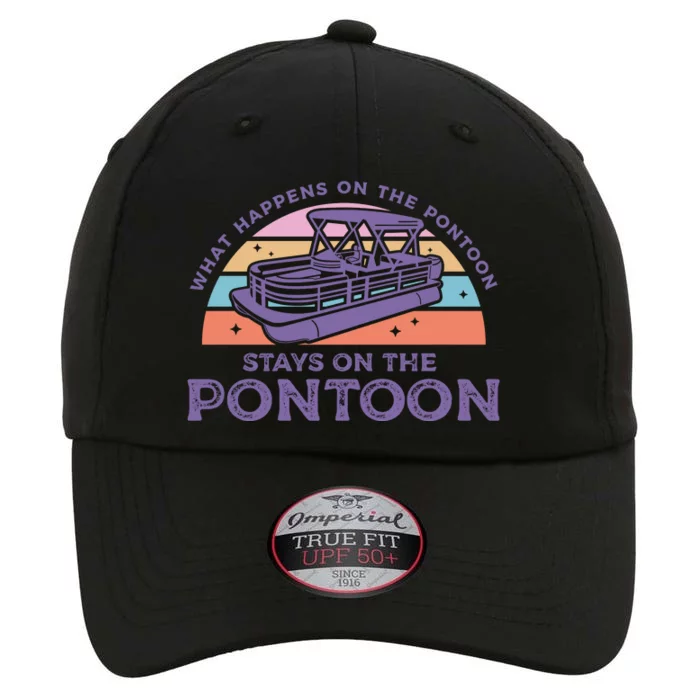 Funny Pontoon Saying Gift Pontooning The Original Performance Cap