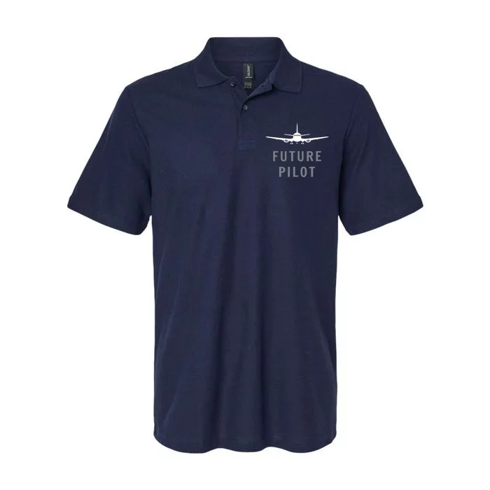 Future Pilot Shirts Airplane Pilot Aviation Gift Softstyle Adult Sport Polo