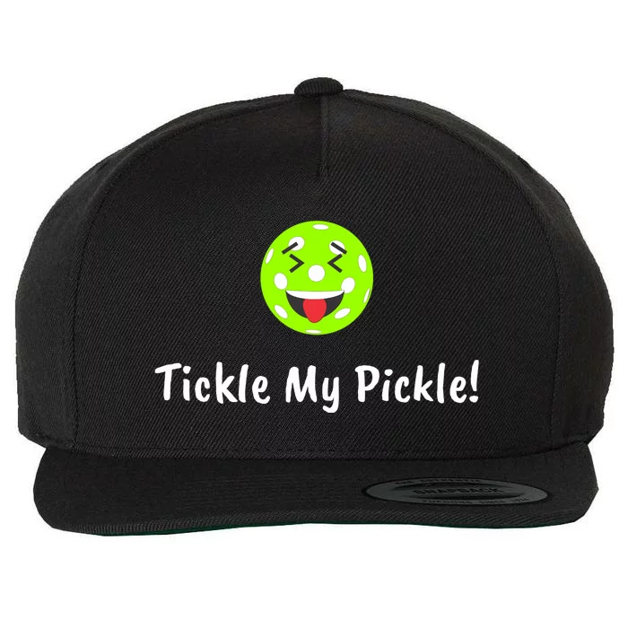 Fun Pickleball, Tickle My Pickle, Greatpickleballstuff Wool Snapback Cap